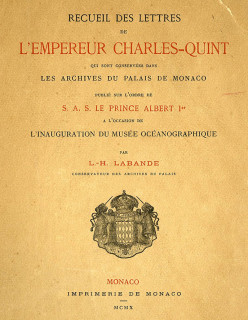 RECUEIL DES LETTRES DE L'EMPEREUR CHARLES-QUINT (VERSION PAPIER ÉPUISÉE)